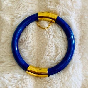 🔴 Blue & gold bracelet vintage